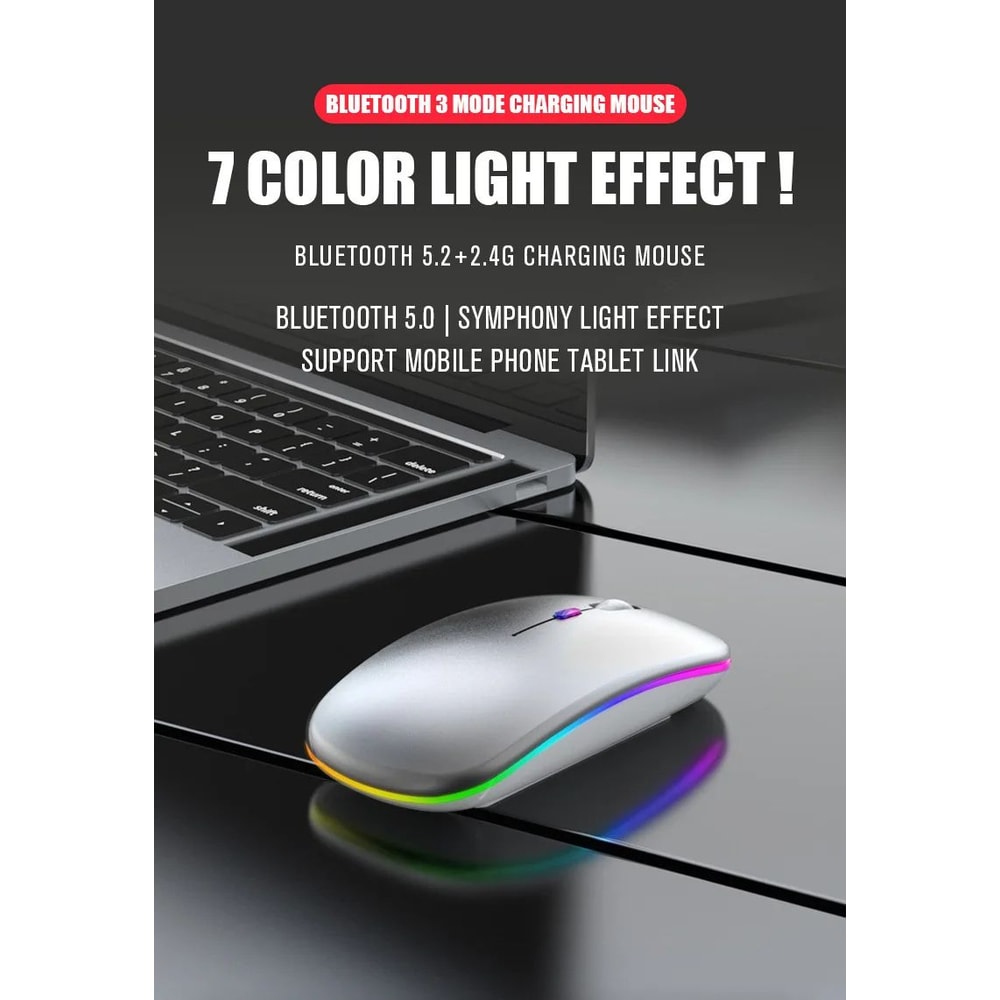 Rechargeable Wireless Bluetooth Mouse 6