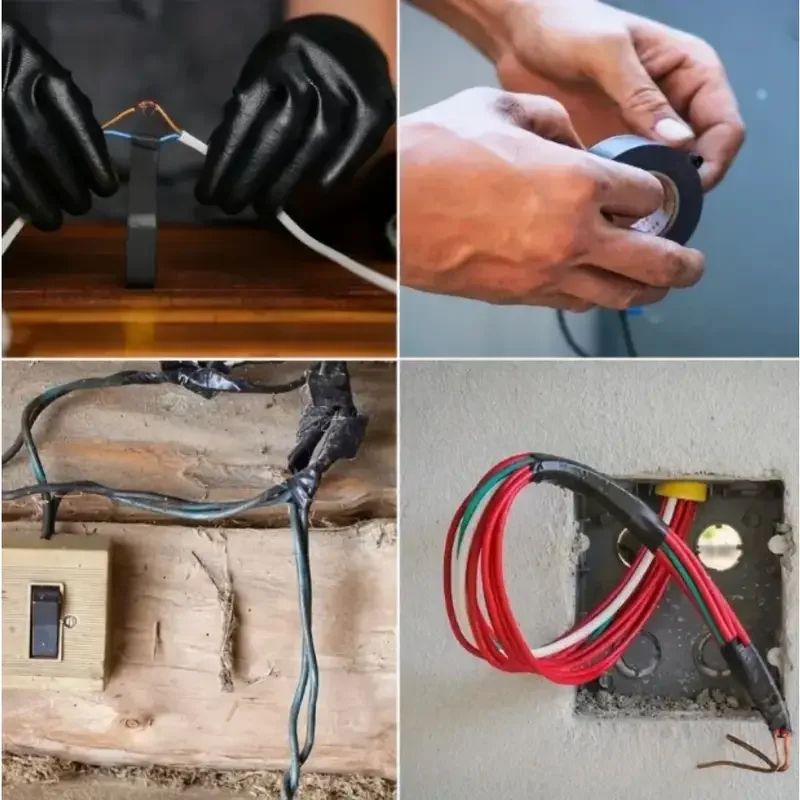 Multi Color Electrical Tape Set Fireproof 8