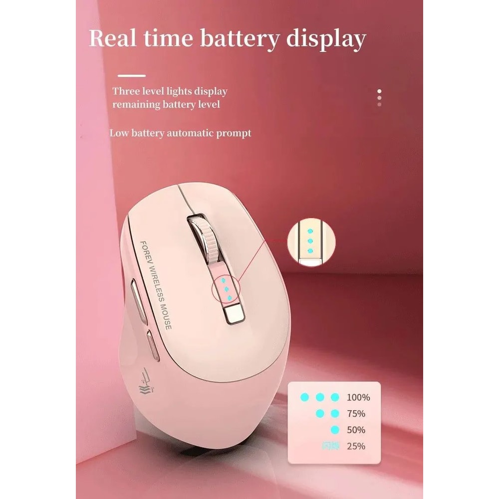 ITLY W2 Rechargeable Wireless Bluetooth Mouse 7