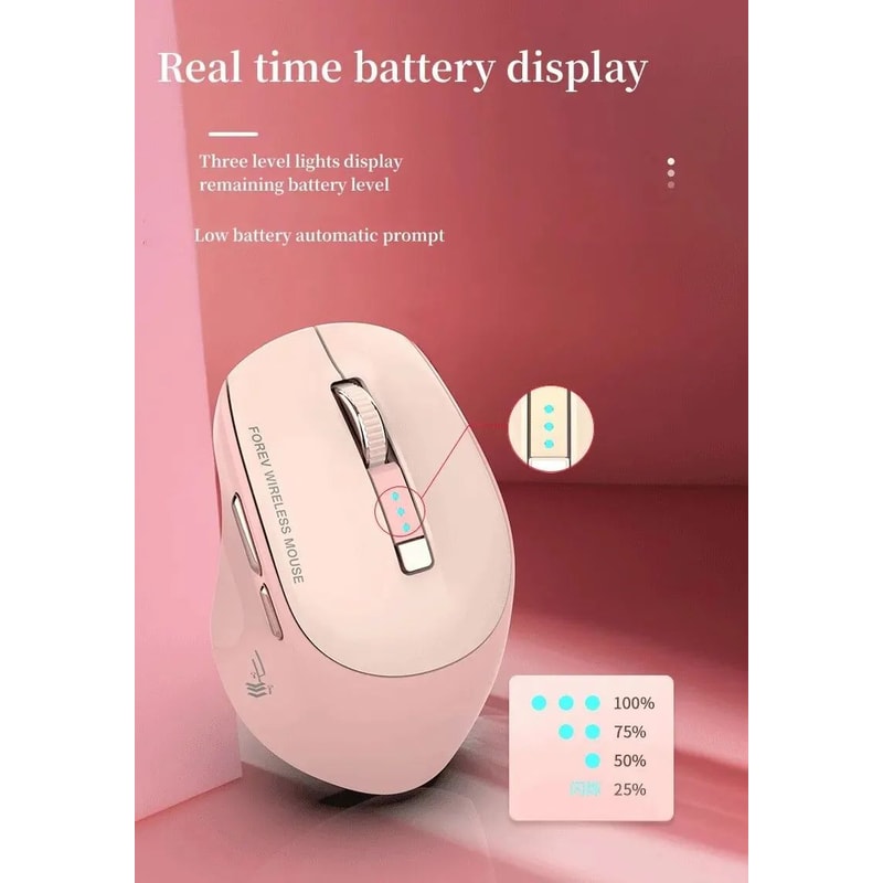 ITLY W2 Rechargeable Wireless Bluetooth Mouse 7