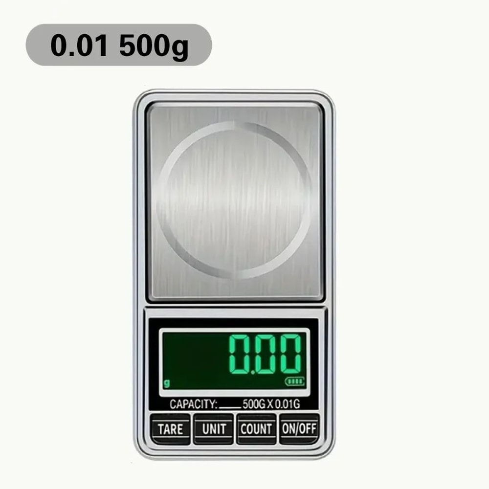 Rechargeable Mini Pocket Jewelry Scale 12