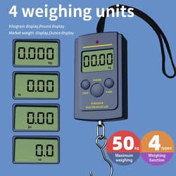 portable digital hanging scale 50kg