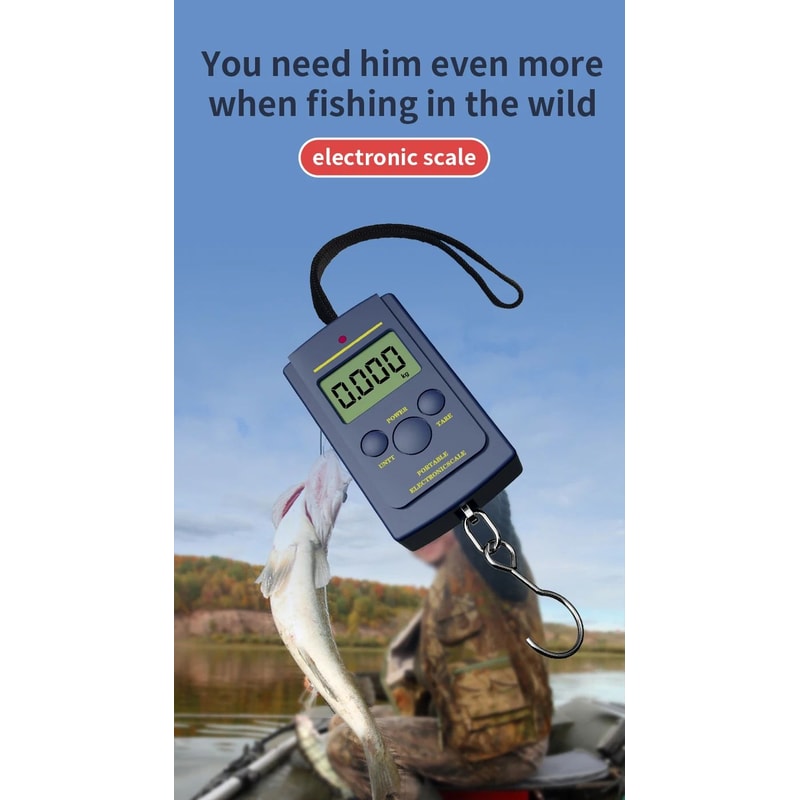 Portable Digital Hanging Scale 50kg 9