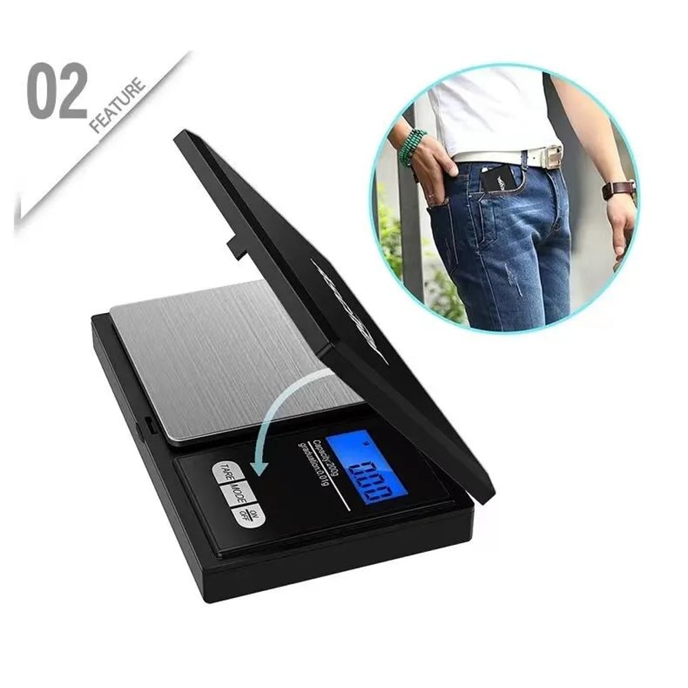Mini Digital Pocket Jewelry Scale 6