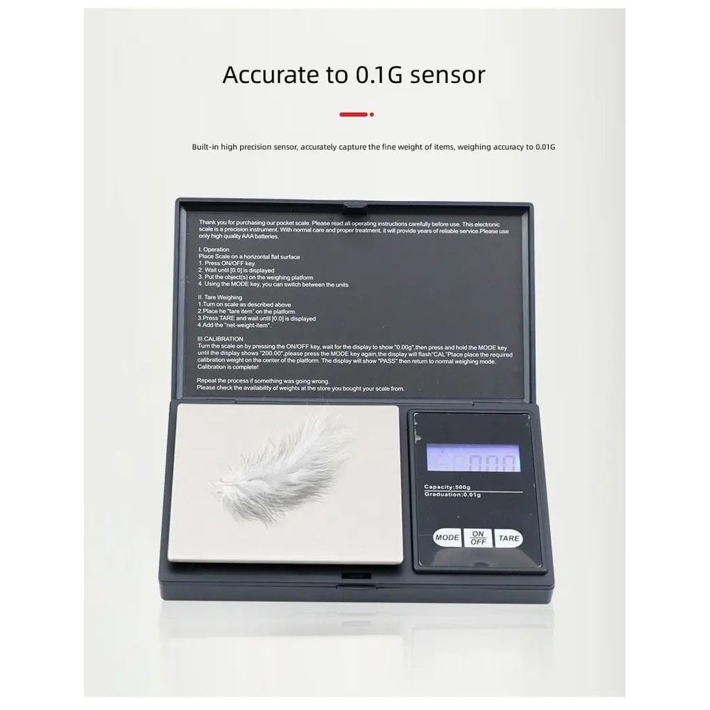 Mini Digital Pocket Jewelry Scale 9
