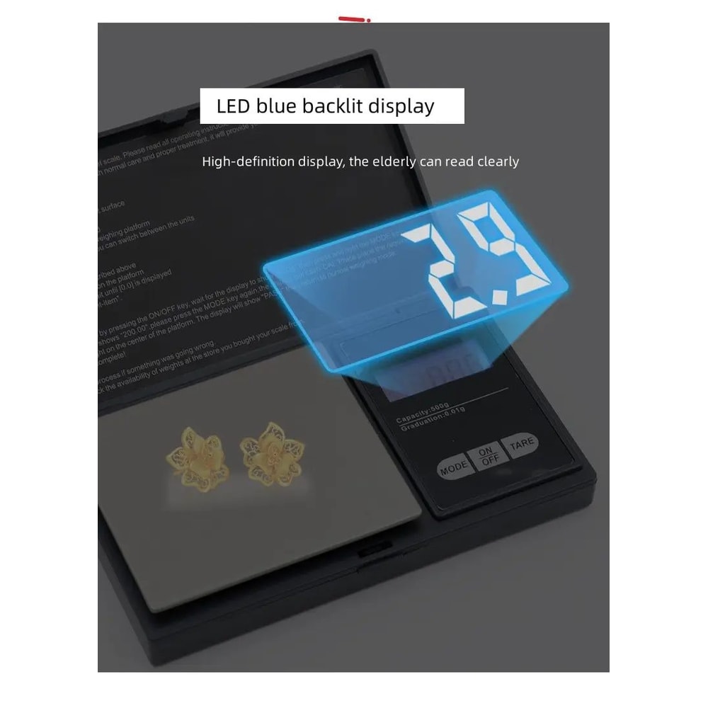 Mini Digital Pocket Jewelry Scale 13