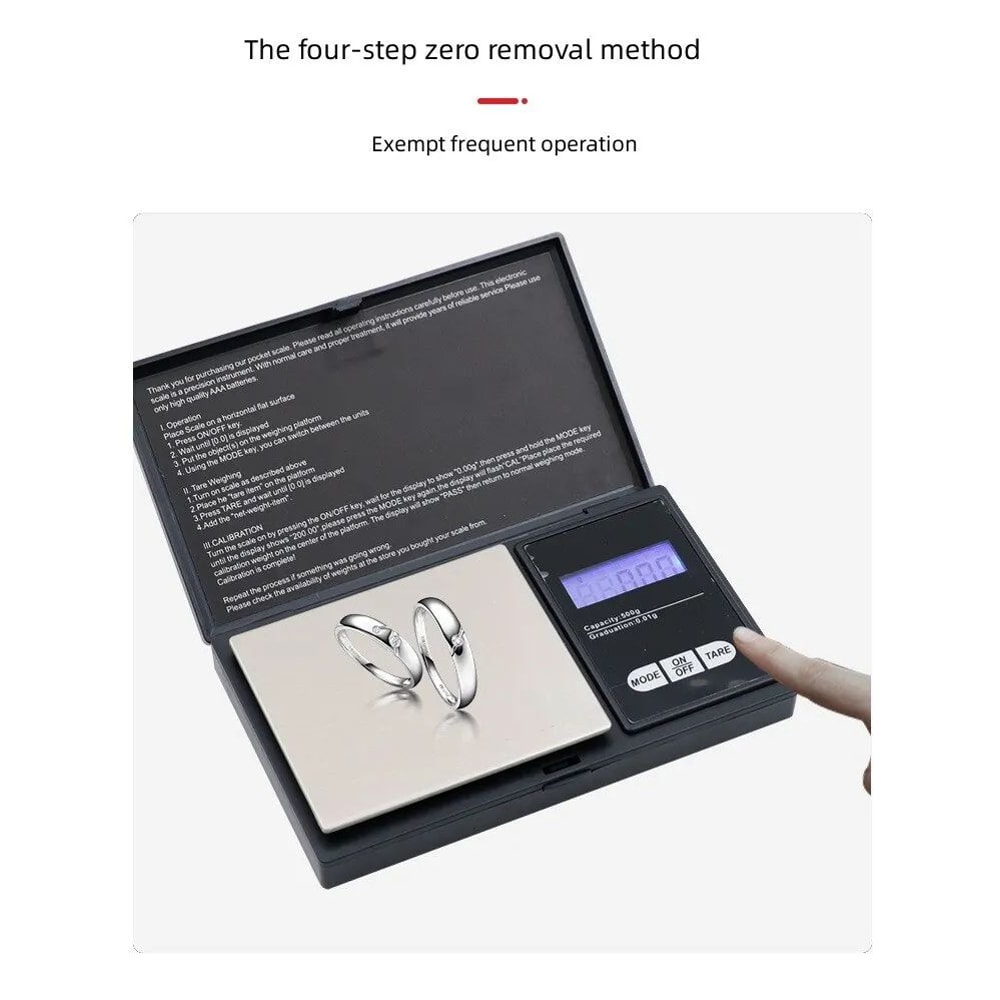 Mini Digital Pocket Jewelry Scale 14