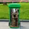 Cute Raccoon Trash Can Sticker 2