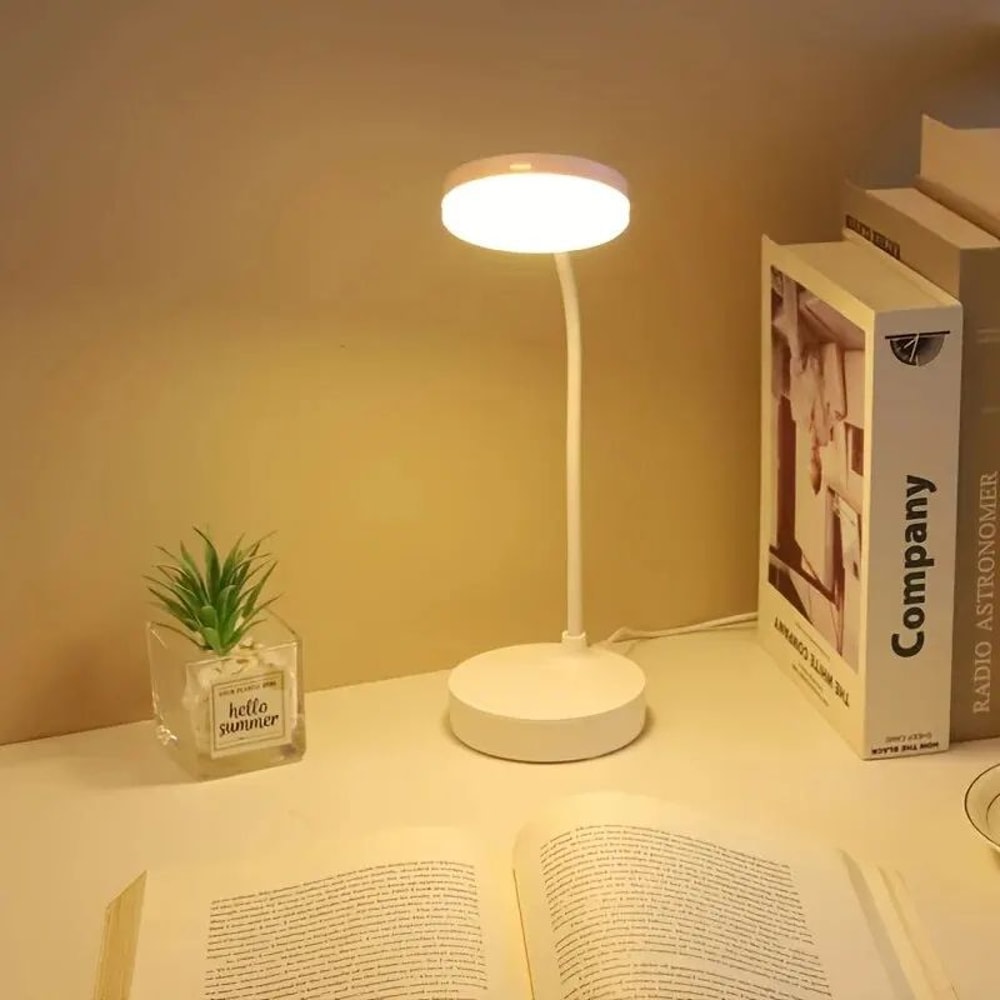 LED Desk Lamp Touch Control USB 2