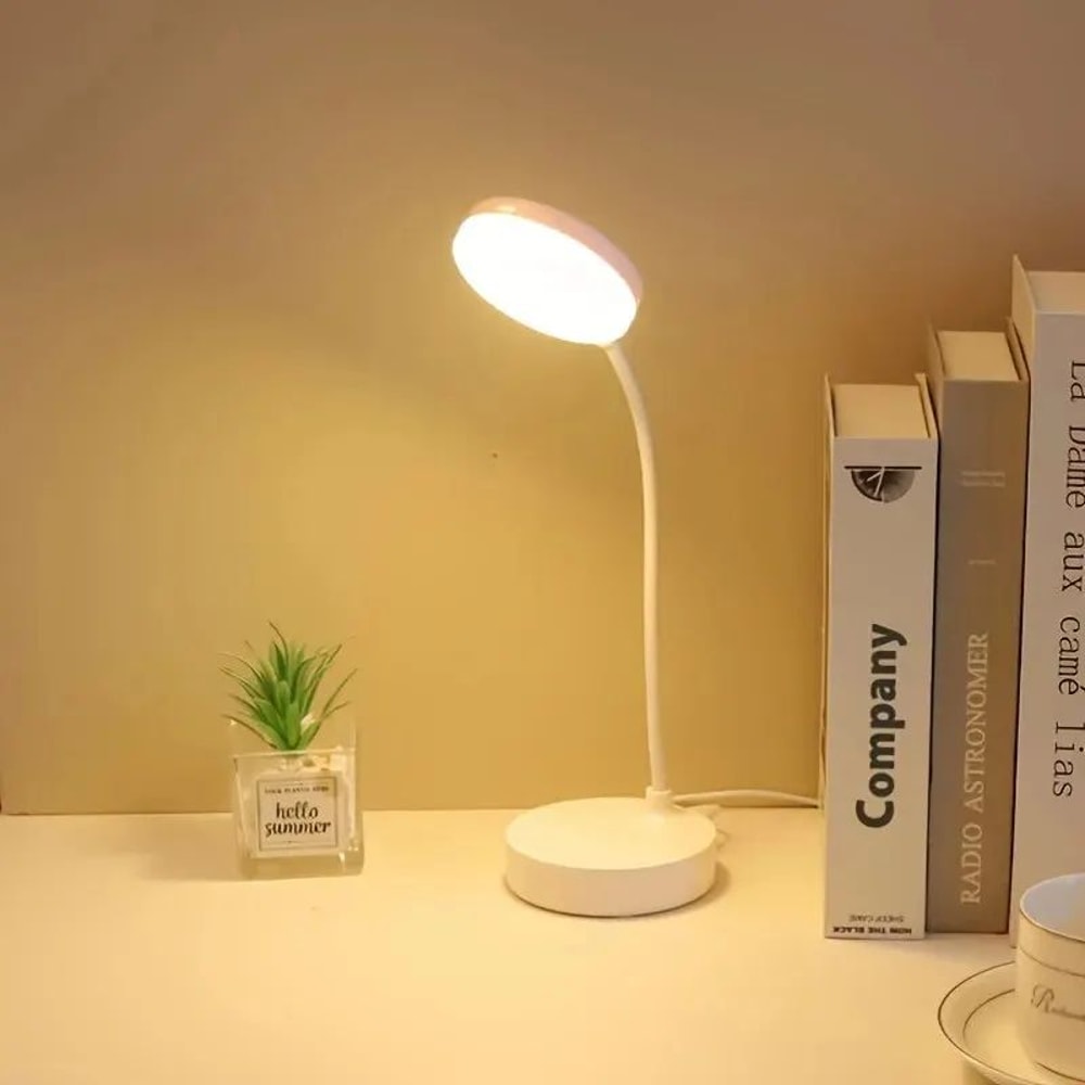 LED Desk Lamp Touch Control USB 3