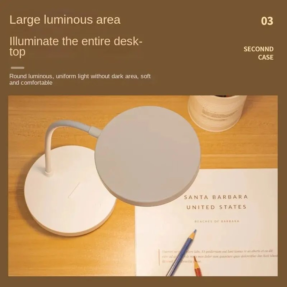 LED Desk Lamp Touch Control USB 5