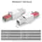 2 Pcs ZoeRax Tool Free RJ45 Cat6 Connectors 4