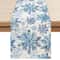 Blue Snowflake Christmas Table Runner 0