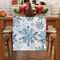 Blue Snowflake Christmas Table Runner 3