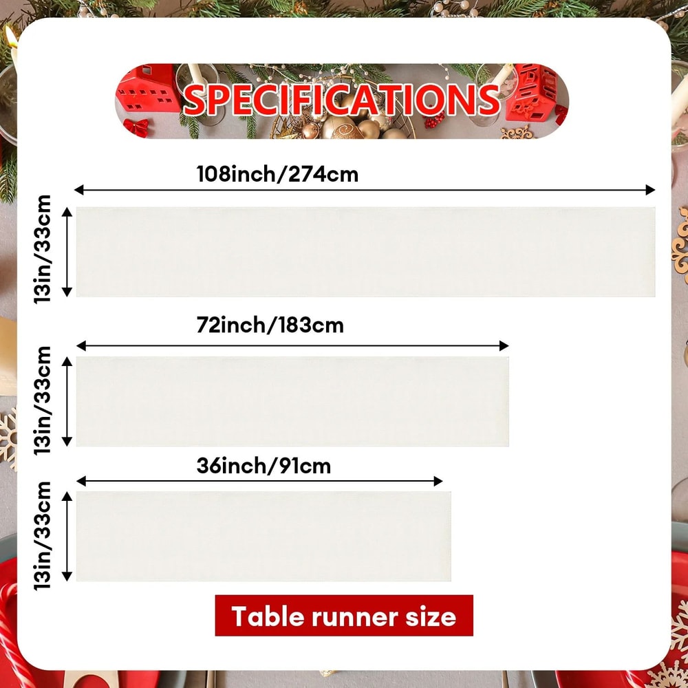 Red Green Plaid Christmas Table Runner 5