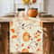 Pumpkin Fall Leaves Table Runner Decor 2