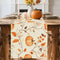 Pumpkin Fall Leaves Table Runner Decor 2