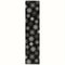 Black White Snowflake Christmas Table Runner 1