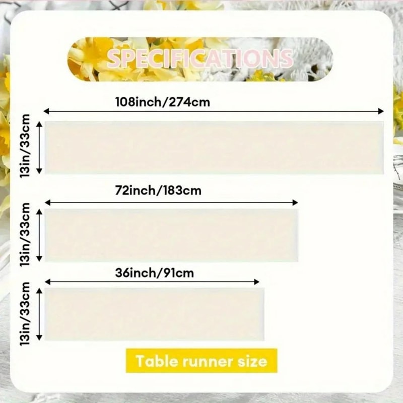 Merry Christmas Blue Table Runner 2