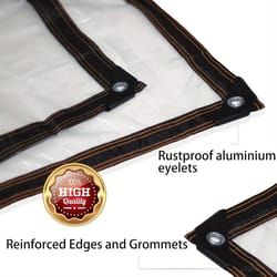 transparent waterproof heavy duty tarp