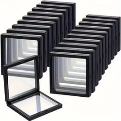 3d floating jewelry display cases 20 pack