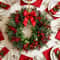 Large Christmas Wreath Red Berry 6