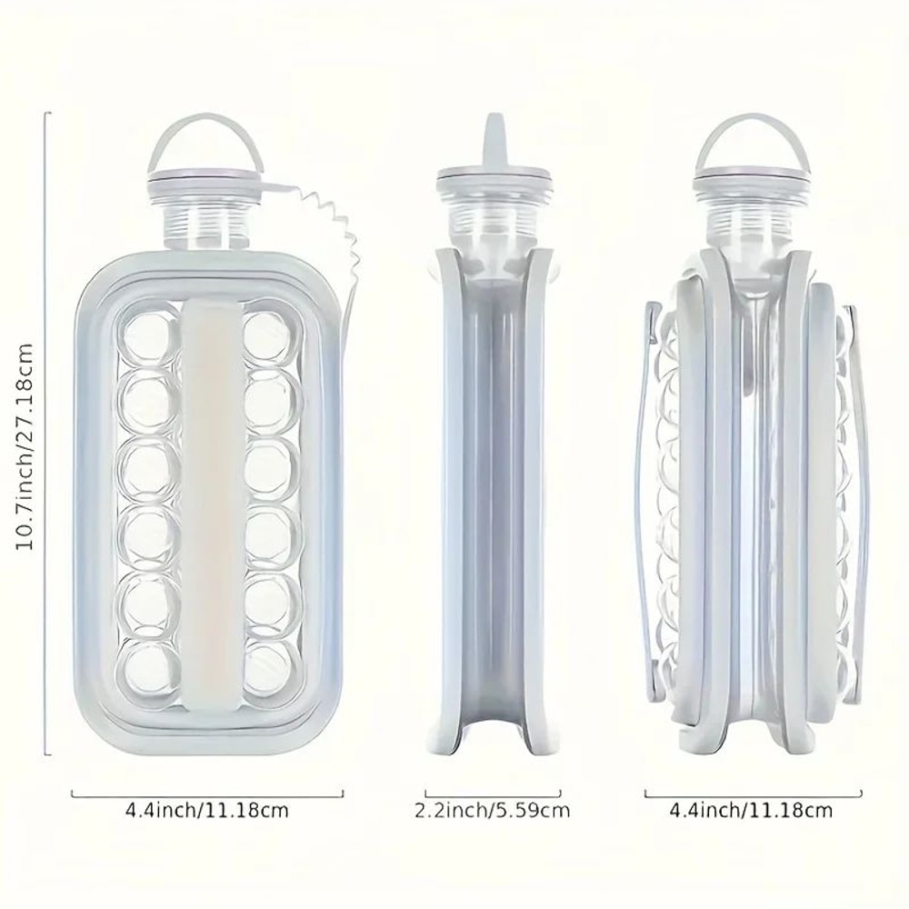 2 In 1 Folding Ice Maker Bottle 1