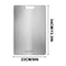 Titanium Grade Stainless Steel Chopping Board 8