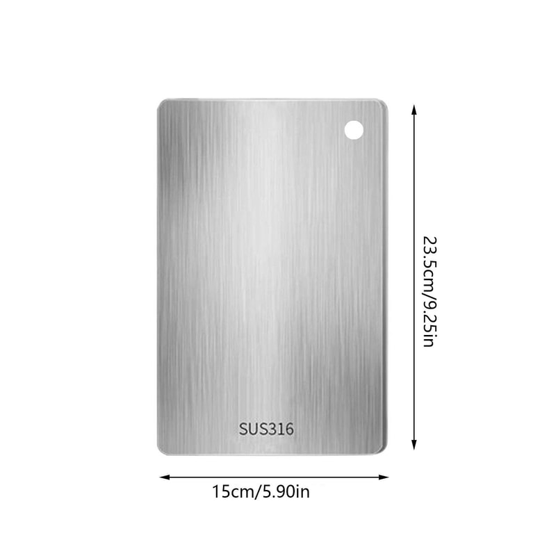 Titanium Grade Stainless Steel Chopping Board 6