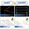 Acrylic Dessert Display Stand Set 6