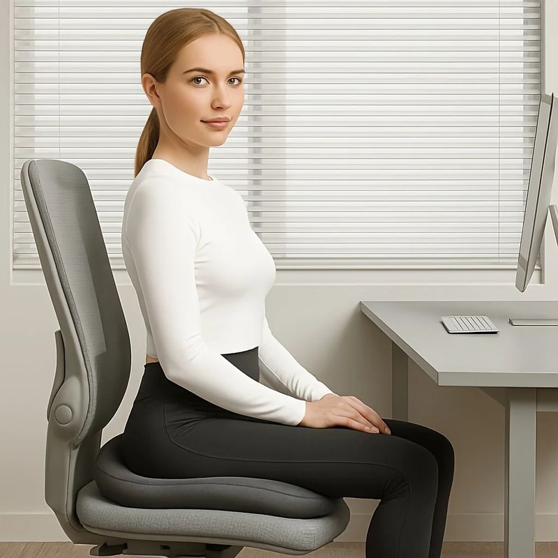 Ergonomic Memory Foam Office Chair Cushion 5