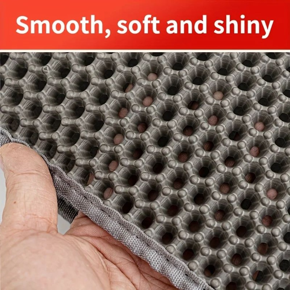 Extra Large Dual Layer Cat Litter Mat 2