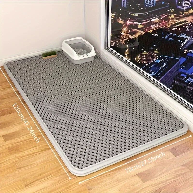 Extra Large Dual Layer Cat Litter Mat 8