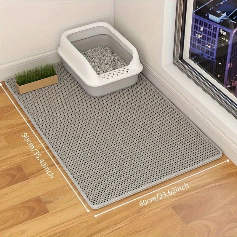 Extra Large Dual Layer Cat Litter Mat 7