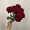 Handmade Crochet Red Rose Flowers 0