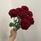 Handmade Crochet Red Rose Flowers 0