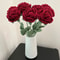 Handmade Crochet Red Rose Flowers 1