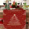 Christmas Tree Red Table Runner 3