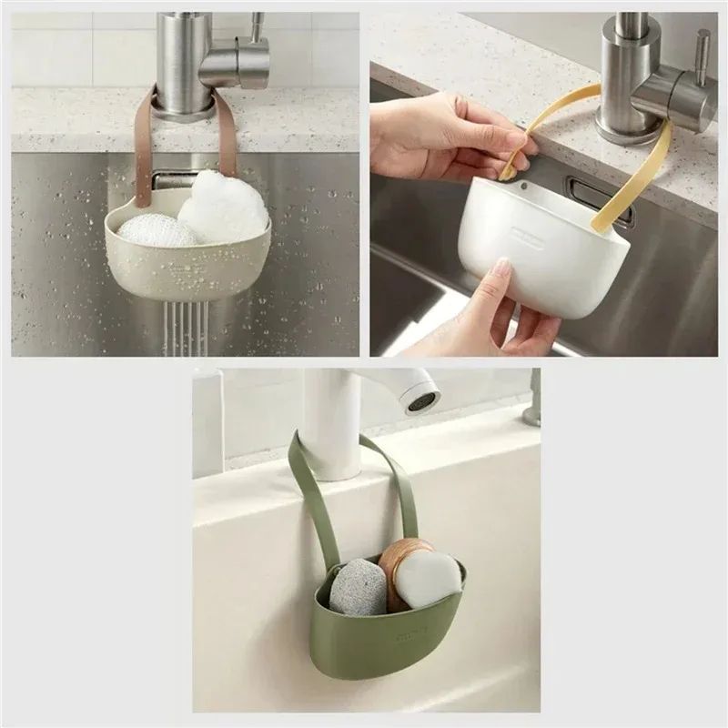 Kitchen Sink Hanging Draining Basket 2