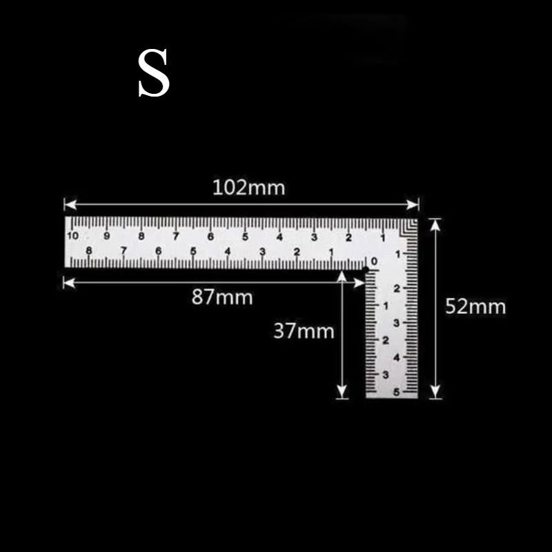 Mini Stainless Steel Square Ruler 5