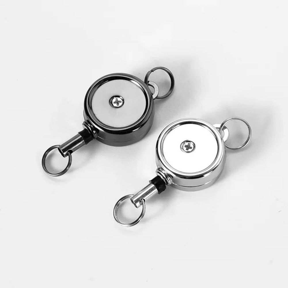 Retractable Key Chain ID Holder 5