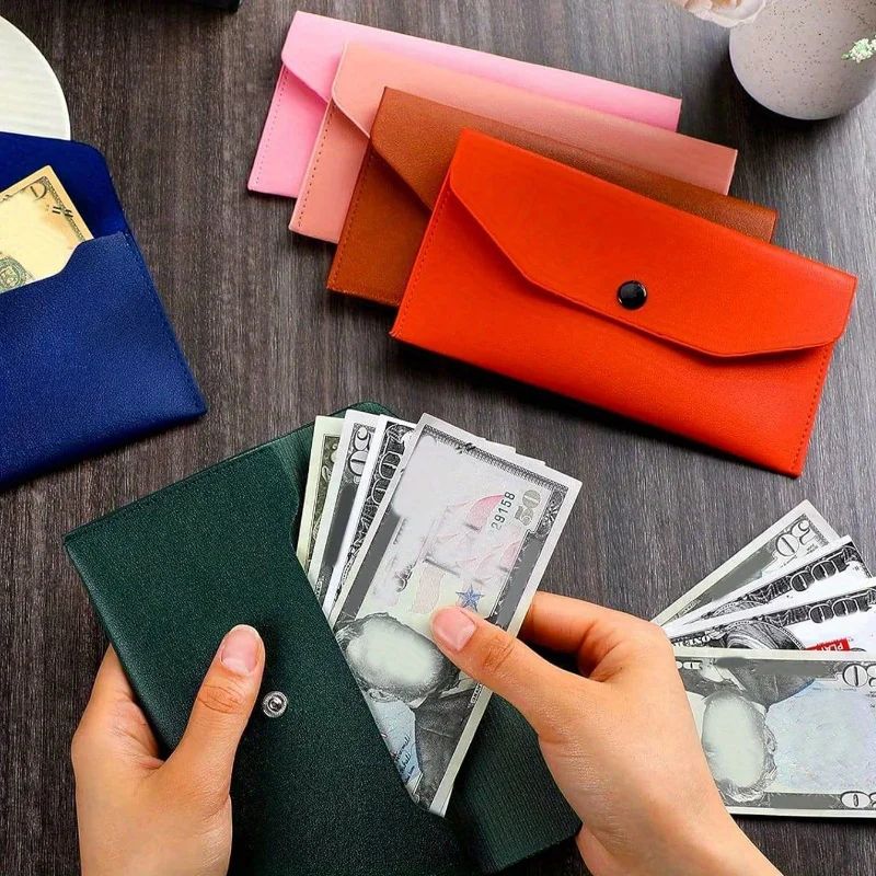 Slim Leather Money Clip Wallet 1