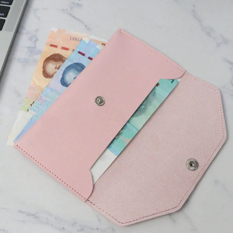 Slim Leather Money Clip Wallet 4