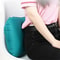 Inflatable Travel Pillow With Flocked Surface 4
