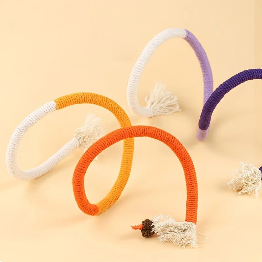 Durable Cat Teething Rope Toy 6