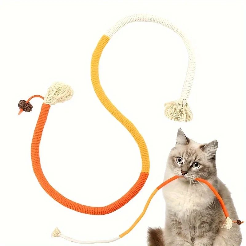 Durable Cat Teething Rope Toy 14