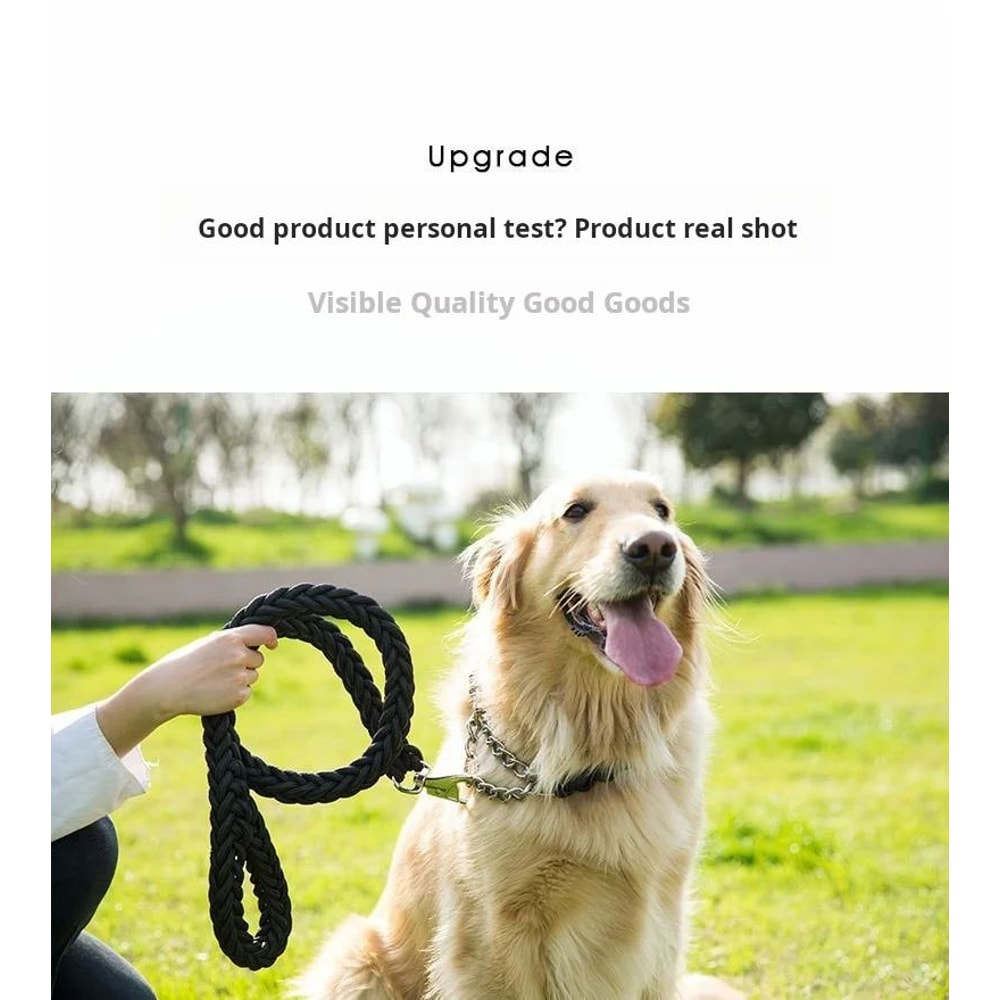 Braided Dog Leash For Training Walks 14