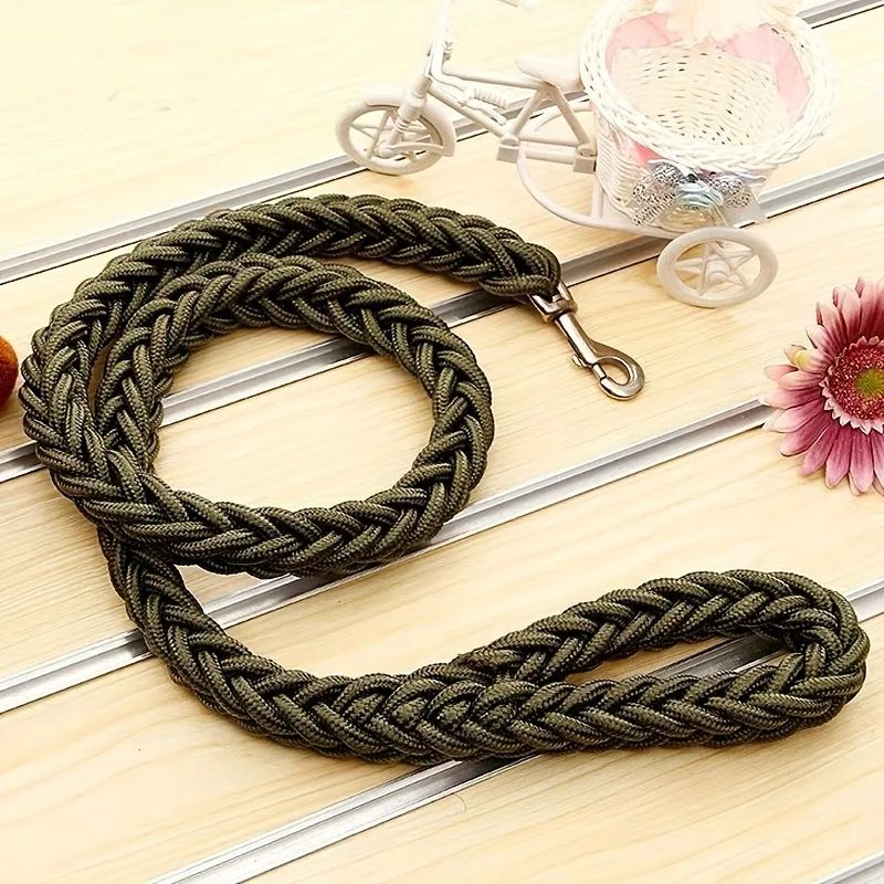 Braided Dog Leash For Training Walks 20