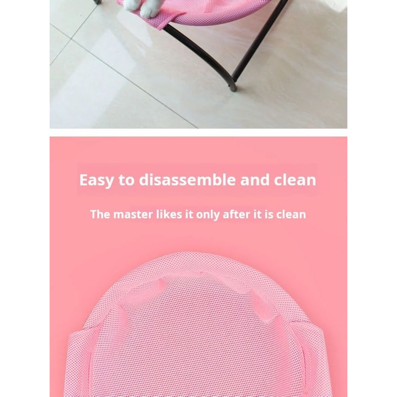 Breathable Cooling Cat Hammock Bed 9