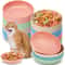 Shallow Non Slip Cat Feeding Bowls Set 0